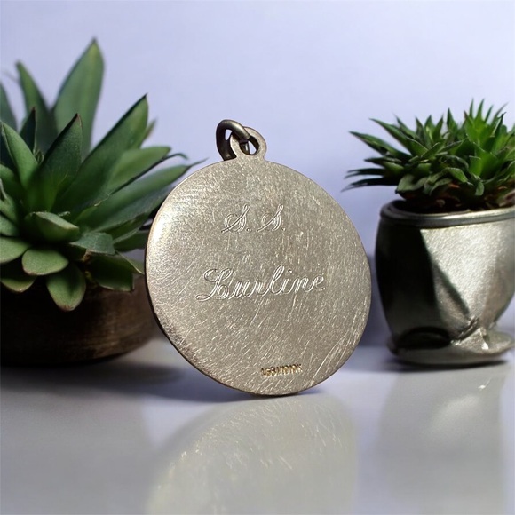 Vintage Compass LGB 1/10 10k Gold Collectible Pendant - Picture 5 of 5